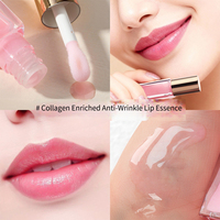 Gloss à lèvres personnalisable avec logo, à la collagène, volumisant, anti-rides, repulpant, réparateur, soin au miel