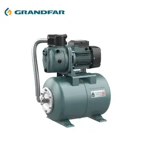 GRANDFAR 220V 50Hz 0.5HP 0.37kw 자동 제트 워터 펌프 (압력 탱크 포함) 가정용 제트 펌프 스테이션