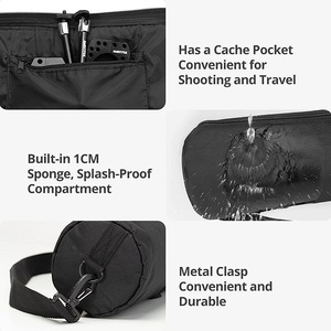 Sac de voyage pour appareil photo de photographie en plein air, sac de trépied pour appareil photo Oxford avec poignée, sac à outils pour accessoires de photographe - Product Image 4