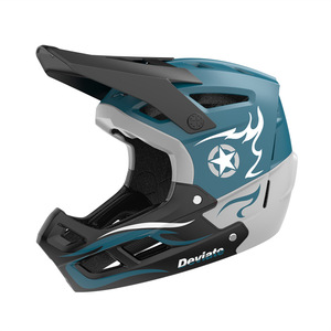 Volledig veilige DUAL SPORT helm met geïntegreerd insectennet, anti-impact, voor volwassenen, outdoor fietsen, mountainbike, off-road gebruik, 11-15 Air - Product Image 5