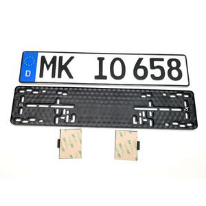 Nuevo Marco de matrícula de plástico europeo con marco de matrícula magnético Marco de matrícula con accesorios - Product Image 2