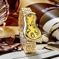 Montre à quartz Millennium Crash Melting Distortion pour hommes, montres uniques de niche haut de gamme, fabricants de montres à quartz directs