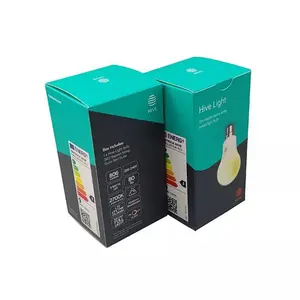 Beautiful Design Food Grade Electronic Products Light Bulb Packaging Box Box Feature Recycled Materials