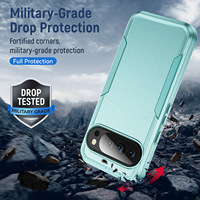 Étui de téléphone portable pour Google Pixel 10 Pro XL 9Pro 8A 7A 6A PC dur souple TPU Protection contre les chutes Durable antichoc couverture complète