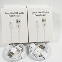 Kabel Data USB Type-C Pengisian Cepat 1M Grosir, Kabel Micro USB untuk Ponsel iPhone
