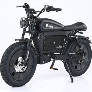 -SS10 Black Aluminum 48V Rear Hub Motor Lithium Battery 60AH 20 Inch Big Wheel Adult Bike SS10 Black Ebike SS10 SS10 Bla - Product Image 3