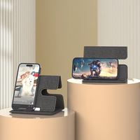 Station de charge rapide pliable 3 en 1 15W, chargeur sans fil, support pour téléphone, écouteurs, montre connectée