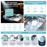 Tablettes effervescentes professionnelles haute performance pour l'élimination du calcaire en gros pour machines à glaçons
