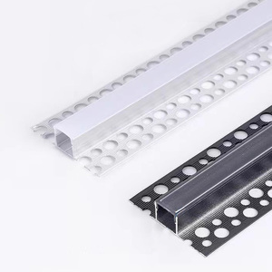 Led nhôm hồ sơ trên góc trang trí thanh đèn cho phòng nhà bầu không khí chiếu sáng kênh khuếch tán Trần góc dòng - Product Image 4