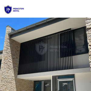 Outdoor Durable Modern Architectural Powder Caoting Exterior Aluminum Batten Facade Wall Panel <strong>System</strong> - Product Image 6