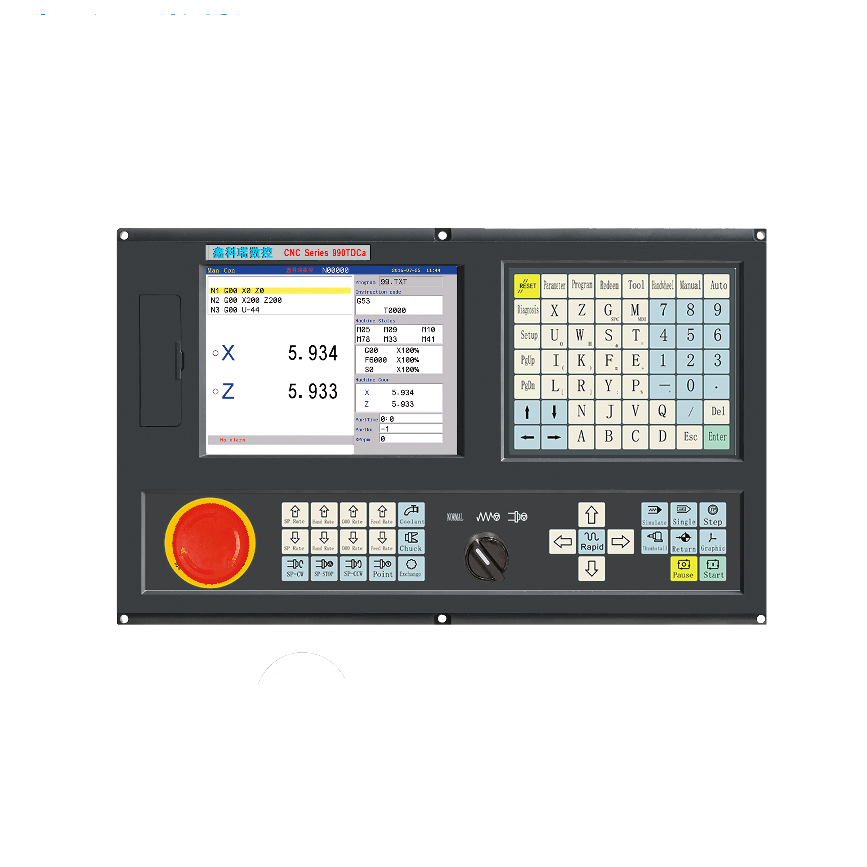 Практичный NEW990TDCa-single 2 axis cnc токарная обработка контроллер s3 для токарный станок по дереву tornos ЧПУ gsk КОНТРОЛЛЕР