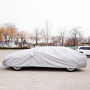 Meilleures ventes : Housse de voiture universelle pliable en polyester 170T, imperméable, anti-poussière, anti-grêle, anti-vent, <span class=keywords><strong>protection</strong></span> UV à 99 % - Product Image 1