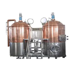 每日CGBREW-500L啤酒酿造设备精酿啤酒酿造设备不锈钢制造