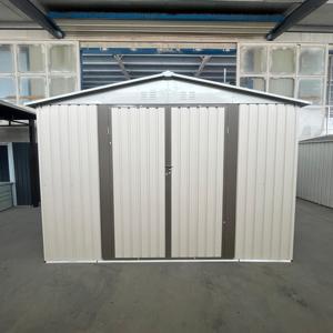 Capanno <span class=keywords><strong>da</strong></span> <span class=keywords><strong>Giardino</strong></span> 10 X 8 FT con Grande Porta a Doppia Cerniera, Capanno con Tetto a Punta e Porta Chiudibile a Chiave, Vendita all'Ingrosso - Product Image 3
