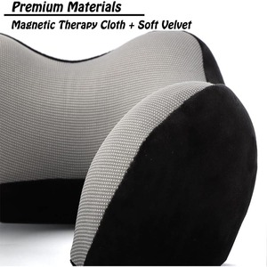 Oreiller de voyage en mousse à mémoire de forme avec logo personnalisé, soutien du cou, pour avion, voiture, <span class=keywords><strong>camping</strong></span>, housse amovible, coussin portable - Product Image 4