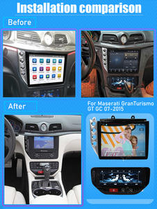 วิทยุติดรถยนต์แอนดรอยด์12 RHD เครื่องเล่นมัลติมีเดีย CarPlay GPS นำทางสำหรับ Maserati GT GranTurismo 2007-2015 - Product Image 6