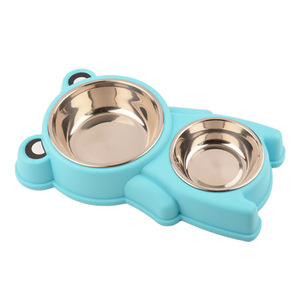 Wholesale Pet Stainless Steel Bowl <b>Dog</b> Bowl Cat Slow Feeding Bowl Pet Feeder - Product Image 4