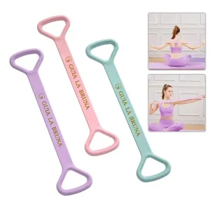 Banda Elastica per Fitness con 8 Livelli di Resistenza, per Esercizi di <span class=keywords><strong>Braccia</strong></span>, Schiena e Spalle, Attrezzatura per Yoga, Pilates e Fisioterapia - Product Image 2