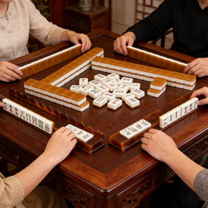 Règle de Mahjong transparente en acrylique, motif vague Royal <span class=keywords><strong>Saint</strong></span> US, fabriquée en Chine - Product Image 1