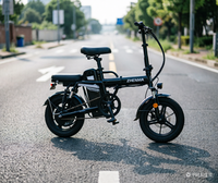 Bicicleta Eléctrica Plegable H10 de Litio, Estilo Clásico con Diseño Innovador, Disfruta de Cada Paseo