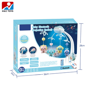 Móvil Musical <span class=keywords><strong>para</strong></span> Cuna de Bebé con Proyección de Luz Nocturna y Control Remoto Bluetooth - Product Image 3