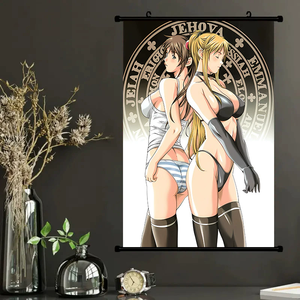 Nuevas y Atractivas Pinturas de Anime de <span class=keywords><strong>Chicas</strong></span> Sexys, Cuadros Personalizados Impermeables para Colgar en la Pared, Póster Enrollable para Decoración del Hogar - Product Image 5