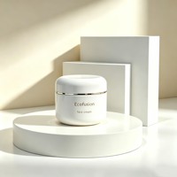 Pot cosmétique en PP multi-tailles avec bord argenté, pot en plastique vide pour crème pour le visage, beurre corporel, masque, emballage de soins de la peau, vente en gros