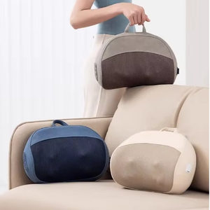 Almohada eléctrica <span class=keywords><strong>para</strong></span> aliviar el dolor de coche, masajeador <span class=keywords><strong>Cervical</strong></span> Shiatsu, almohada de viaje con masajeador - Product Image 1