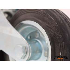 Roue 51 ROCARR support de plaque fixe avec rouleau charge maximale 400Kg - Product Image 1