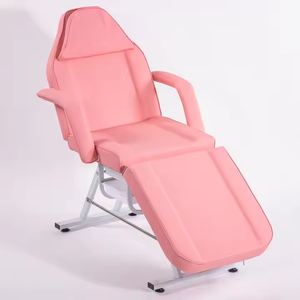 꾸준한 속눈썹 침대 휴대용 접이식 스파 블랙 뷰티 침대 높이 조절 매니큐어 페디큐어 미용 접이식 침대 화장품 - Product Image 2