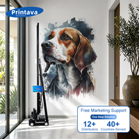 Imprimante murale 3D UV Printava, machine d'impression murale verticale pour peintures murales et décorations murales haute définition