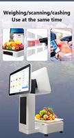 Terminale POS Touch All-in-One da 11.6/15/15.6 Pollici con Bilancia e Stampante, Sistema Operativo Windows/Android, Garanzia di 3 Anni per Negozi e Ristoranti