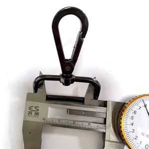 금속 회전 랍스터 가죽 가방 핸드백 지갑 어깨 스트랩 벨트 클립 트리거 버클 키 체인 열쇠 고리 개 체인 칼라 걸쇠 - Product Image 2