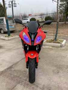 Xinuonuo 1BMW Moteur bicylindre en ligne refroidi par eau 400cc pour <span class=keywords><strong>roadster</strong></span> de course, avec sifflet d'échappement intégral, >80 km/h - Product Image 5