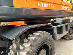 21 ตันใช้รถขุดเกาหลี Hyundai210w-9 สําหรับขาย / รถขุดล้อยางมือสอง Hyundai 210w-9 - Product Image 2
