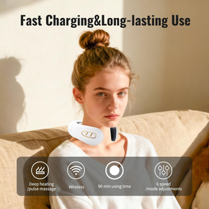 Masajeador Eléctrico de Cuello Mini Xuannuo H99 2024, el Más Vendido del Año, con Sensación Real al Tacto, Color Blanco - Product Image 6