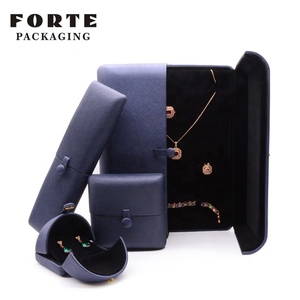 OEM โลโก้ที่กำหนดเอง Snap ปุ่มเครื่องประดับหนัง PU กล่องบรรจุภัณฑ์ - Product Image 2