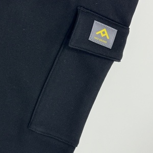 Pantalones de chándal de algodón ligeros para exteriores unisex, recomendaciones para hombres, pantalones deportivos de color con logotipo personalizado, ropa teñida de cintura media - Product Image 4