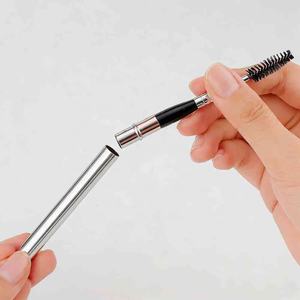Cepillos Retráctiles <span class=keywords><strong>de</strong></span> Metal para Extensión <span class=keywords><strong>de</strong></span> Pestañas <span class=keywords><strong>con</strong></span> Tubo Protector, Aplicador <span class=keywords><strong>de</strong></span> <span class=keywords><strong>Maquillaje</strong></span>, Varita para Rímel, <span class=keywords><strong>Cepillo</strong></span> para Pestañas <span class=keywords><strong>con</strong></span> <span class=keywords><strong>Tapa</strong></span> - Product Image 5