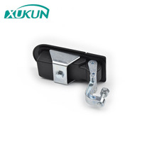 Loquet à bouton-poussoir XK153, poignée intérieure, serrure de compression plane pour armoire industrielle
