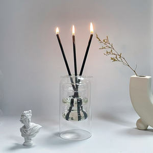 Kerzen set Dekoration Kerzen set Einfaches umwelt freundliches dekoratives ewiges Kerzen set mit Metallstab - Product Image 3