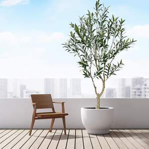 OH ARTS Vente en gros d'olivier artificiel de haute qualité Faux olivier résistant aux UV Intérieur Extérieur Pot Réaliste Décoration de maison de mariage - Product Image 2