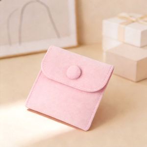 Sacs d'emballage en gros pour bijoux et colliers en pierres précieuses, pochettes en satin, mini-enveloppes à cordon de serrage scellées pour petits cadeaux - Product Image 3