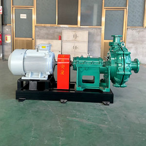 10/8E-M Type Horizontal Slurry Pump Electric Motor Green <b>White</b> Red Industrial Mining <b>Sand</b> Dredging Use - Product Image 3