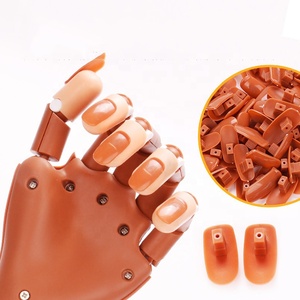 Main de nail art de formation réglable avec pointes d'ongle faux outils de manucure main de pratique <span class=keywords><strong>pour</strong></span> outils de modèle d'ongles en acrylique - Product Image 4