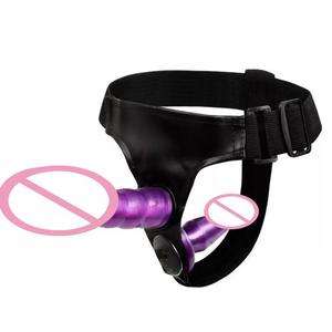 Sexspielzeug für verheiratete Paare Silikon Orgel Kristall Handwerk Kleine Silikon Penis Gürtel Verkauf Massage an Körper für Paare - Product Image 3