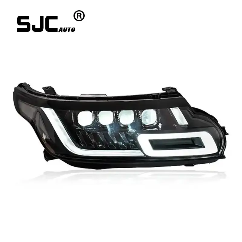 SJC Auto Parts For Land Rover Range Rover Sport Headlights Assembly 2014-2017 New Upgrade Full LED Headlamp Plug And Play