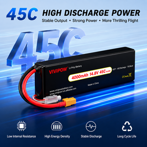 Batterie de drone agricole CE certifiée FPV à décharge rapide 4000 mAh 14,8 V 4S 6S 12S 14S 45C Lipo - Product Image 6