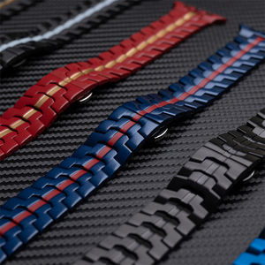 Reloj inteligente de lujo para hombres y mujeres, correas de acero inoxidable, correa de reloj inteligente para Apple Watch Series 10 9 8 Ultra 7 6 5 - Product Image 3