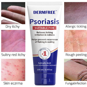 DERMFREE Psoriasis Creme Balsam für Psoriasis Ekzem Haut probleme Creme Antipruritic <span class=keywords><strong>Balm</strong></span> Health Care 100ml - Product Image 2